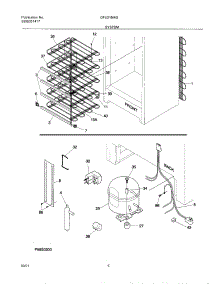 07 - System parts for Gibson Freezer GFU21M4GW2 from AppliancePartsPros.com