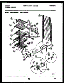 04 - System And Electrical Parts parts for Frigidaire Freezer GFU14M3AW1 from AppliancePartsPros.com