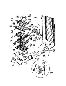04 - System parts for Frigidaire Freezer GFU21M9AW4 from AppliancePartsPros.com