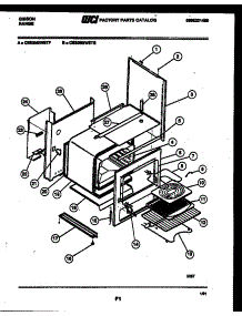 04 - Body Parts parts for Frigidaire Range CEB3M2WSTF from AppliancePartsPros.com