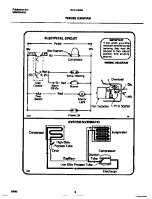 05 - Wiring Diagram parts for Frigidaire Freezer GFU14M9AW7 from AppliancePartsPros.com