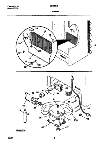 04 - System parts for Frigidaire Freezer GFU16F7FW0 from AppliancePartsPros.com