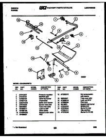 05 - Burner Parts parts for Frigidaire Range CGA3M2WSTD from AppliancePartsPros.com