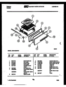 06 - Broiler Drawer Parts parts for Frigidaire Range CGC1M2WSTD from AppliancePartsPros.com
