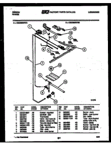 07 - Burner Parts parts for Frigidaire Range CGC3M2WXB from AppliancePartsPros.com