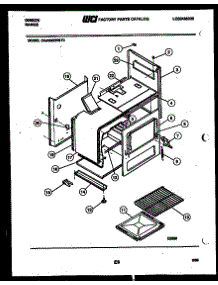 06 - Body Parts parts for Frigidaire Range CGA3M2WSTD from AppliancePartsPros.com