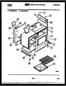 05 - Body Parts parts for Frigidaire Range CGC3M3WSTC from AppliancePartsPros.com