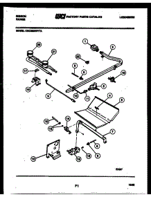04 - Burner Parts parts for Frigidaire Range CGC3M8WVTA from AppliancePartsPros.com