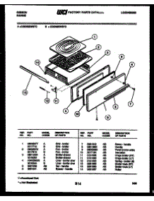 05 - Broiler Drawer Parts parts for Frigidaire Range CGD1M2WSTD from AppliancePartsPros.com