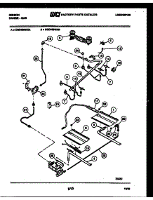 05 - Burner Parts parts for Frigidaire Range CGC4S8WXA from AppliancePartsPros.com
