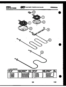 04 - Broiler Parts parts for Frigidaire Range KEC457NSAA from AppliancePartsPros.com