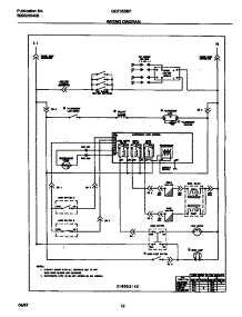 07 - Wiring Diagram parts for Frigidaire Range GGF355BFDA from AppliancePartsPros.com