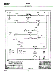 06 - Wiring Diagram parts for Frigidaire Range GEF350SBDB from AppliancePartsPros.com