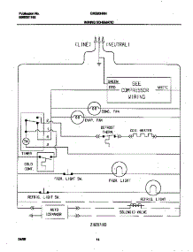 08 - Wiring Diagram parts for Frigidaire Refrigerator GRS20HRHW0 from AppliancePartsPros.com