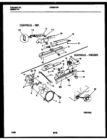 06 - Controls-Refrigerator And Controls- parts for Frigidaire Refrigerator GRS20HRAW0 from AppliancePartsPros.com