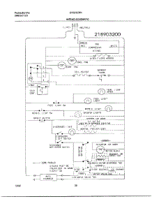 20 - Wiring Schematic parts for Frigidaire Refrigerator GRS20ZRHW8 from AppliancePartsPros.com