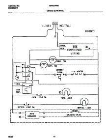 08 - Wiring Diagram parts for Frigidaire Refrigerator GRS20HRHD3 from AppliancePartsPros.com