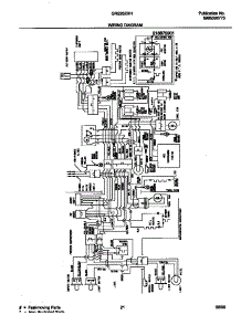 12 - Wiring Diagram parts for Frigidaire Refrigerator GRS20ZRHW2 from AppliancePartsPros.com