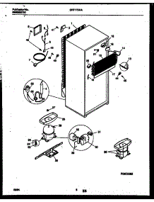 05 - System And Automatic Defrost Parts parts for Frigidaire Refrigerator GRT17DHAD0 from AppliancePartsPros.com