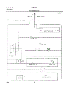 10 - Wiring Schematic parts for Gibson Refrigerator GRT17B3BQ1 from AppliancePartsPros.com
