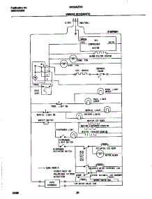 11 - Wiring Diagram parts for Frigidaire Refrigerator GRS26ZRGD5 from AppliancePartsPros.com