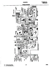 12 - Wiring Diagram parts for Frigidaire Refrigerator GRS26ZRGD5 from AppliancePartsPros.com