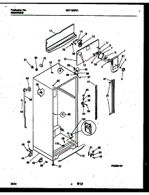 03 - Cabinet Parts parts for Frigidaire Refrigerator GRT19GRAD1 from AppliancePartsPros.com
