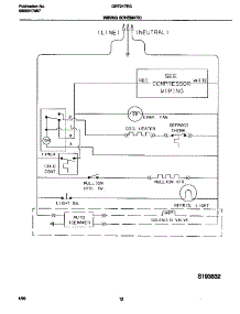 07 - Wiring Diagram parts for Frigidaire Refrigerator GRT21TRCD2 from AppliancePartsPros.com