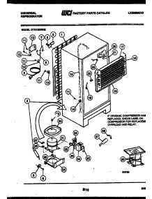 05 - System And Automatic Defrost Parts parts for Frigidaire Refrigerator GTN155CH2 from AppliancePartsPros.com