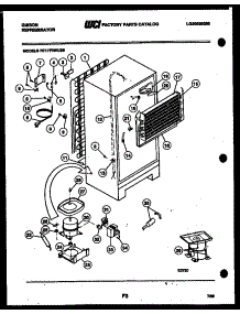 05 - System And Automatic Defrost Parts parts for Frigidaire Refrigerator RD19F8WU3B from AppliancePartsPros.com