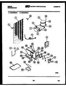 04 - System And Automatic Defrost Parts parts for Frigidaire Refrigerator RM18F6WS1D from AppliancePartsPros.com