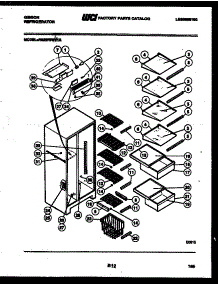 05 - Shelves And Supports parts for Frigidaire Refrigerator RS22F8WV1A from AppliancePartsPros.com