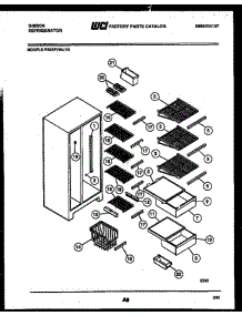 04 - System / Automatic Defrost parts for Frigidaire Refrigerator RS22F7WU1D from AppliancePartsPros.com