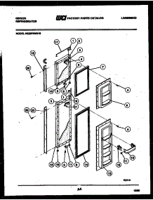 03 - Door Parts parts for Frigidaire Refrigerator RS22F8WS1B from AppliancePartsPros.com