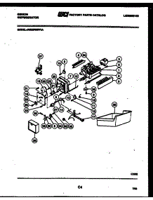 08 - Ice Maker Parts parts for Frigidaire Refrigerator RS22F8WV1A from AppliancePartsPros.com