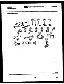 09 - Ice Maker Installation Parts parts for Frigidaire Refrigerator RS22F8WV1A from AppliancePartsPros.com