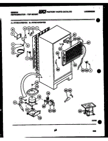 05 - System And Automatic Defrost Parts parts for Frigidaire Refrigerator RT14F2WV2A from AppliancePartsPros.com