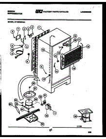 05 - System And Automatic Defrost Parts parts for Frigidaire Refrigerator RT15F2WV4A from AppliancePartsPros.com