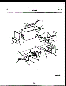 11 - Ice Dispenser parts for Frigidaire Refrigerator RS24F9YX1C from AppliancePartsPros.com