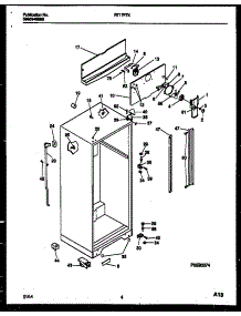 03 - Cabinet Parts parts for Frigidaire Refrigerator RT17F7DX4D from AppliancePartsPros.com