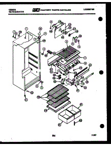 03 - Cabinet Parts parts for Frigidaire Refrigerator RT17F2WU3A from AppliancePartsPros.com