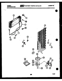 04 - System And Automatic Defrost Parts parts for Frigidaire Refrigerator RT17F2WU3A from AppliancePartsPros.com
