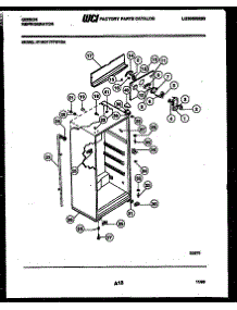 03 - Cabinet Parts parts for Frigidaire Refrigerator RT17F7WV3A from AppliancePartsPros.com