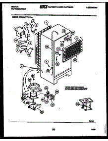 05 - System And Automatic Defrost Parts parts for Frigidaire Refrigerator RT17F7WV3A from AppliancePartsPros.com