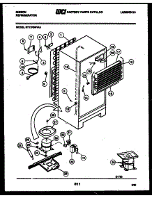 05 - System And Automatic Defrost Parts parts for Frigidaire Refrigerator RT17F5WV4A from AppliancePartsPros.com