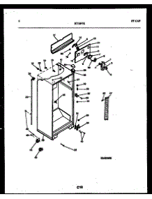 03 - Cabinet Parts parts for Frigidaire Refrigerator RT19F7DX3A from AppliancePartsPros.com