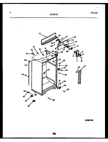03 - Cabinet Parts parts for Frigidaire Refrigerator RT19F7WX3C from AppliancePartsPros.com
