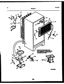 07 - System And Automatic Defrost Parts parts for Frigidaire Refrigerator RT19F7YX3A from AppliancePartsPros.com