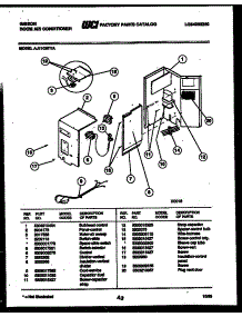 03 - Electrical Parts parts for Frigidaire Air Conditioner AJ11C5TYA from AppliancePartsPros.com