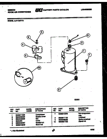 05 - Compressor Parts parts for Frigidaire Air Conditioner AJ11C5TYA from AppliancePartsPros.com
